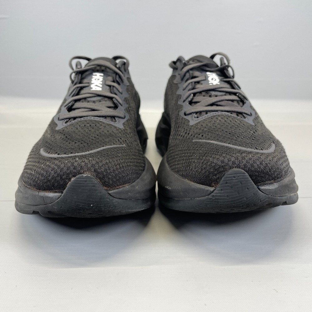 Hoka One One Rincon 4 Running Shoes Mens Size 11 D Black Mesh Athletic Sneakers - Picture 3 of 10
